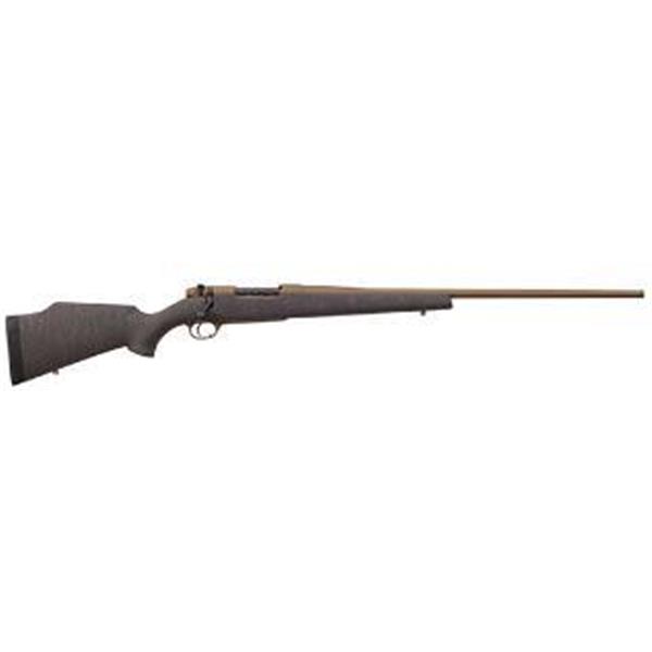 Weatherby Mark V Weathermark 6.5 Creedmoor 22" Threaded Barrel 4 Rounds Fiberglass Stock Burnt Bronze Cerakote 747115441174