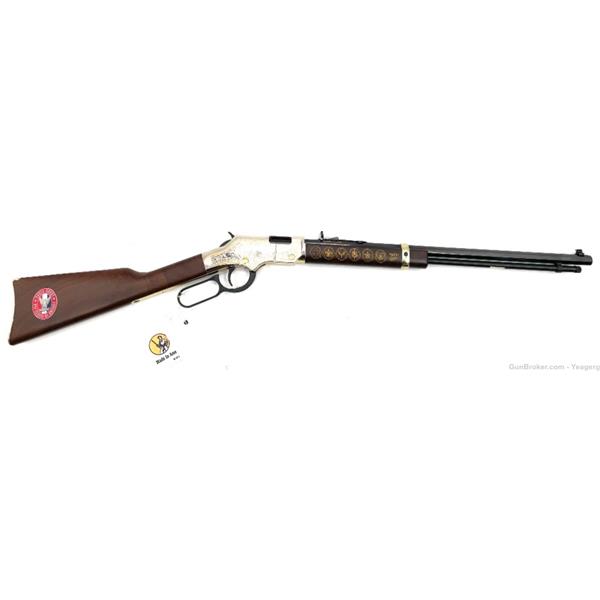 .22 S/L/LR Henry Repeating Arms Golden Boy Eagle Scout Edition H004ES .22S/L/LR 20” Bbl NEW 619835016096 20 inch " barrel