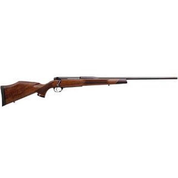 Weatherby, Mark V, Bolt Action, 300 WBY, 26" Barrel, 3+1 Round, Glossed AA Walnut Stock 747115440948