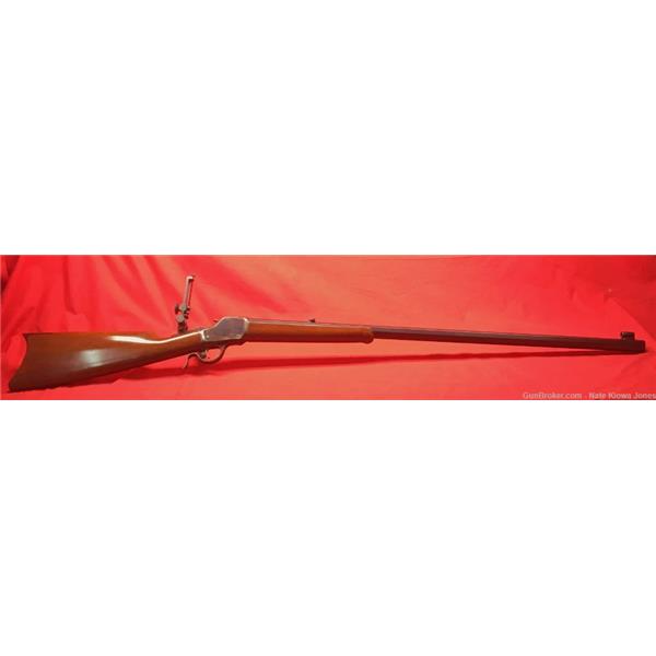 1885 $.01 Winchester Hi Wall by Uberti with Pedersoli Soule tang sight 45-70 32 inch " barrel