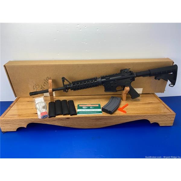 5.56mm NATO (.223 Rem.) 2013 Colt M4 Carbine Black 16" *INCREDIBLE SEMI-AUTOMATIC RIFLE* cs