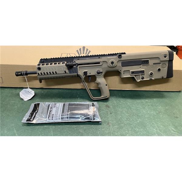 5.56mm NATO (.223 Rem.) Tavor X95 IWI - Israel Weapon Industries NIB FDE 5.56 16.5 Inch Barrel 16 inch " barrel