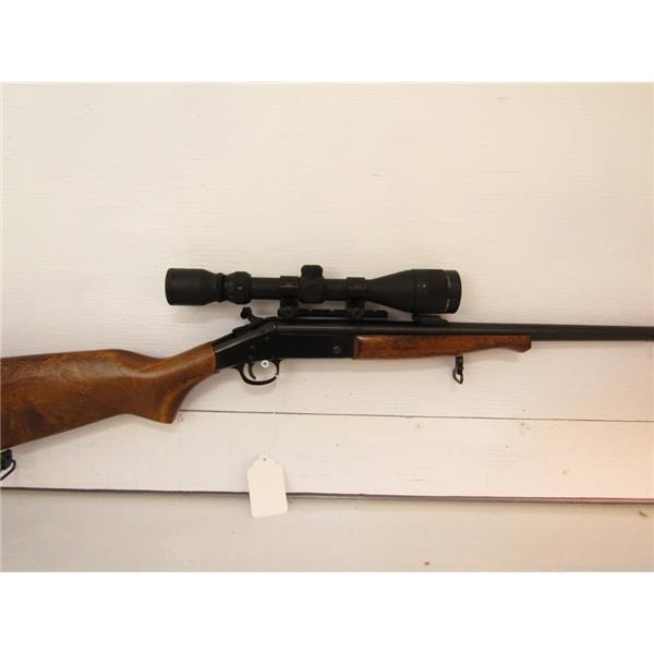 .22 Hornet Handi-Rifle New England Firearms / NEF NEW ENGLAND SB2 HANDI RIFLE IN 22 HORNET W 4X12 SCOPE WITH AO 4-19-261