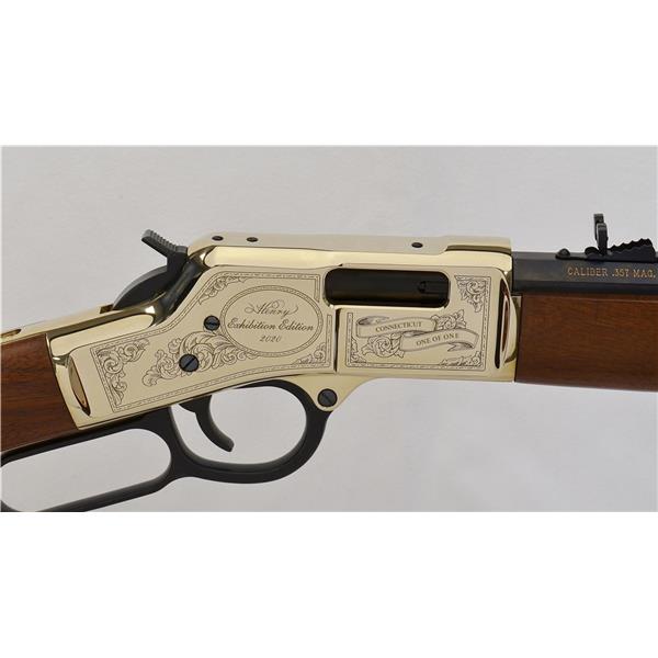 .357-38 Big Boy Silver Henry Repeating Arms .357 Mag Exhibition Edition For Connecticut H006M 20 inch " barrel