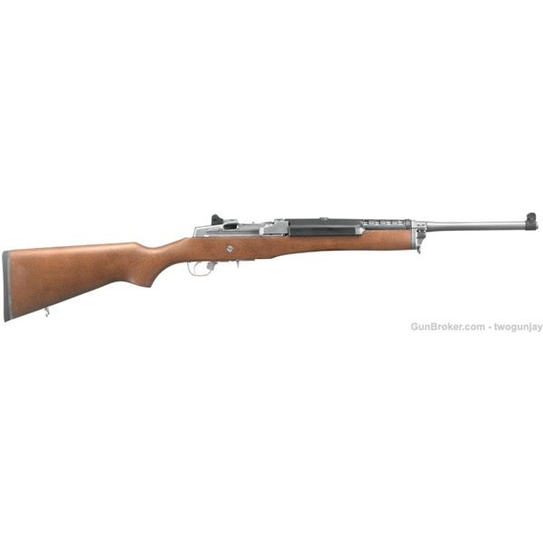 5.56mm NATO Mini-14 Ranch NEW-Ruger MINI14 Stainless 5.56 Rifle ! (like AR-15,Tactical)
