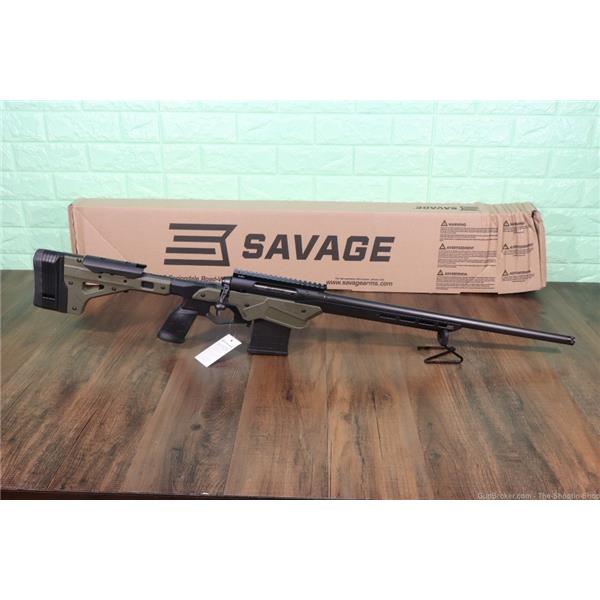 110 Precision Savage AXIS II PRECISION Rifle 6.5 CREEDMOOR OD Green 24" 10RD Mag 57552 011356575524 22 inch " barrel