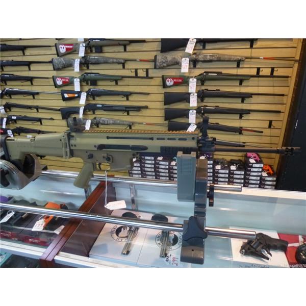 5.56mm NATO (.223 Rem.) SCAR 16S FN America / Herstal 5.56 .223 16 FNH FDE very low round count inch " barrel