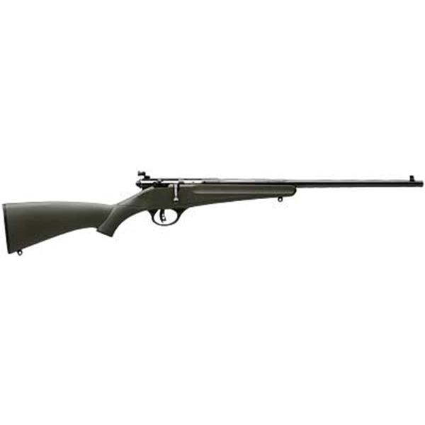 22 LR Savage Rascal Bolt 22LR 16.125" Green Synthetic Right Hand Single Shot AccuTrigger 062654137907