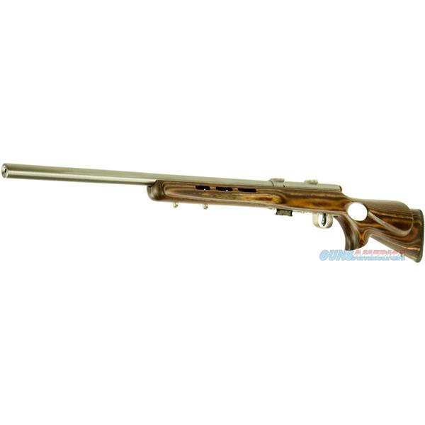 .22 Long Rifle SAVAGE ARMS FREE 10 MONTH LAYAWAY Savage Mark II BTVS 22 LR 5+1 21" Natural Brown Fixed Thumbhole Stock Satin Stainless Right Hand Heavy Barrel AccuTrigger 062654257254
