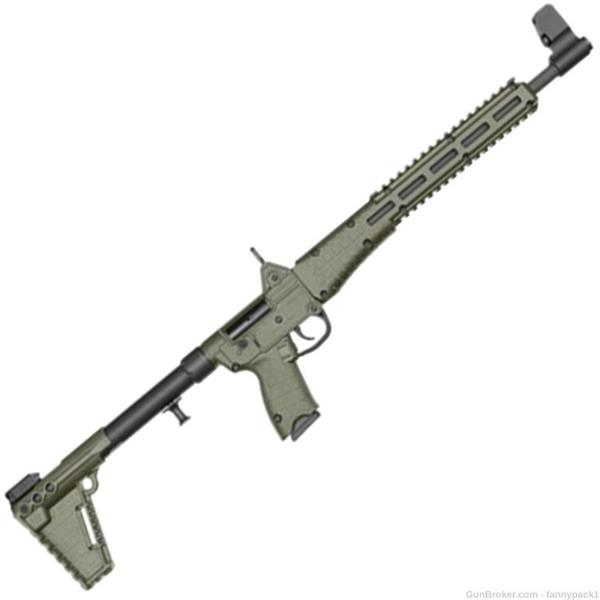 SUB2000 KelTec Kel-Tec SUB2K9GLK17BGRNHC Sub-2000 9mm Luger 16.25" 17+1 OD Green NIB