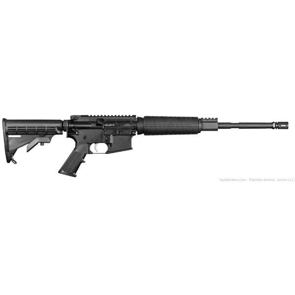 5.56mm NATO (.223 Rem.) AM15 Anderson Manufacturing ANDERSON AM-15 OR 5.56x45mm 16" 30+1 Black Hard Coa tAnodized 16 inch " barrel B2K850A0000