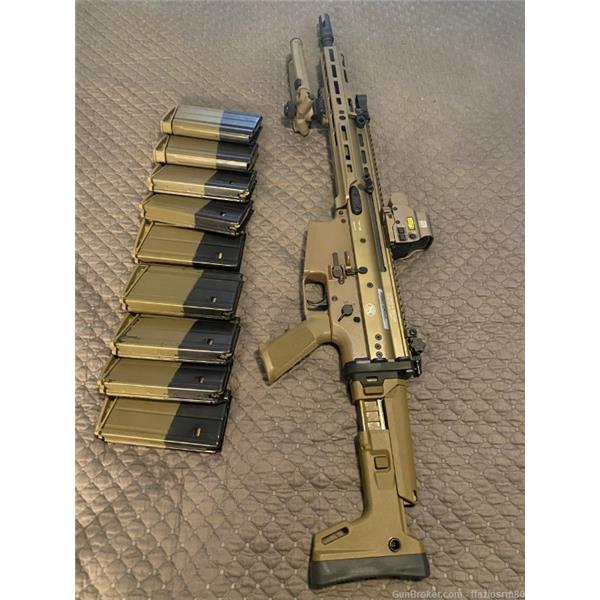 .308 Win. SCAR 17S FN America / Herstal Excellent 17 FDE Belgium Gun 16 inch " barrel