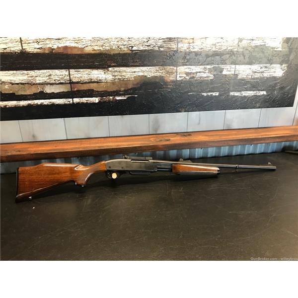 .270 Win. Remington 7600 Pump Action Win 22” bbl w/ Leupold Base Good Finish 090068 22 inch " barrel