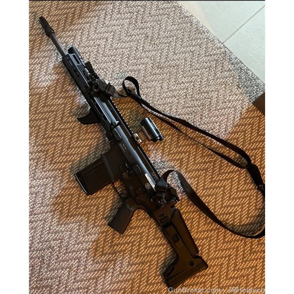 .308 Win. SCAR 17S FN America / Herstal 17 BELGIUM MADE FULLY BUILT WITH 6 MAGAZINES 14 inch " barrel