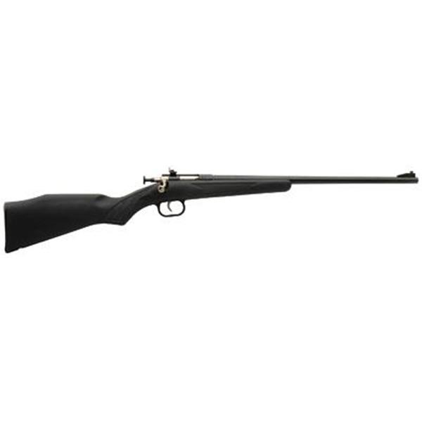 22 LR Keystone Sporting Arms Crickett, Gen 2, Youth, Bolt Action, Single Shot Rifle, 22WMR, 16.125" Barrel, Blue Finish, Black Synthetic Stock, Adjustable Sights, Includes Studs, Eye and Ear Protection, Scope Mount, EZ Loader 2280 6116130228 611613022800