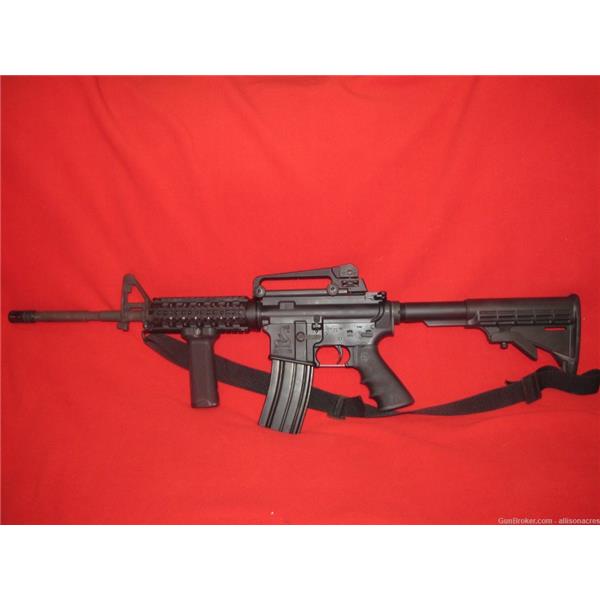 5.56mm NATO (.223 Rem.) XM15-E2S Bushmaster XM15-2ES Like new with removable handle Plus extra custom pieces 16 inch " barrel