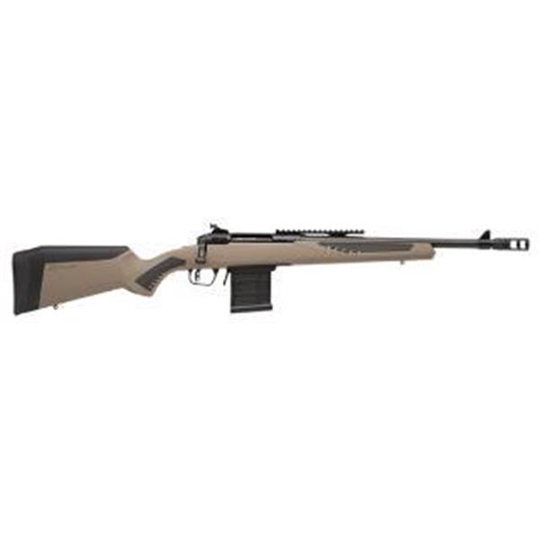 Savage 57026 10/110 Scout Bolt 308 Winchester/7.62 NATO 16.5" 10+1 AccuFit FDE Stk Black 011356570260