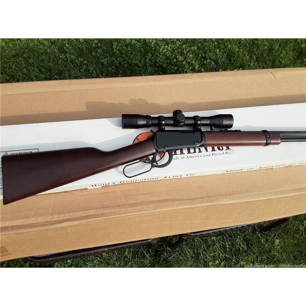 .22 LR Henry Lever Repeating Arms 22lr octagon barrel excellent condition 20 inch "