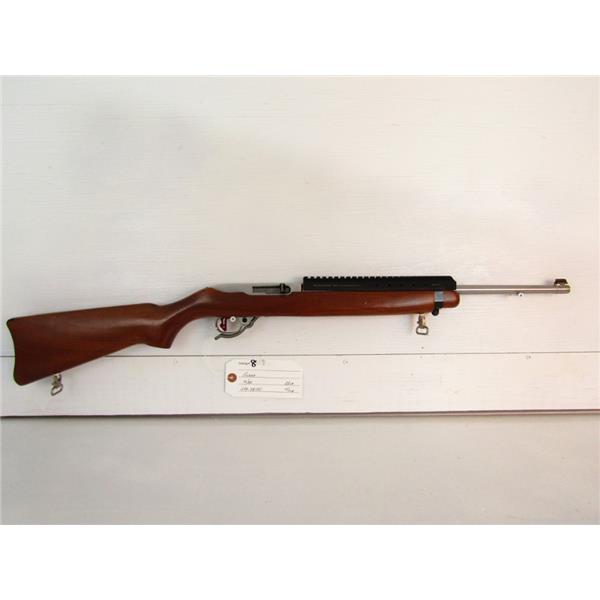 .22 LR Ruger / Sturm, & Co. RUGER 10/22 CARBINE STAINLESS W CUSTOMER TRIGGER RELEASE , SCOUT MT 4-20-272 18 inch " barrel