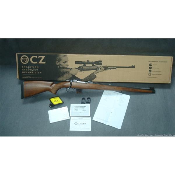 6.5x55 Swedish CZ 550 CZ-USA FS 6.5X55 SE Mannlicher, Mint Condition with Box and Paperwork