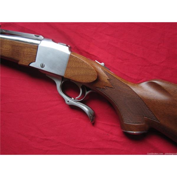 Ruger / Sturm, & Co. Gorgeous Stainless Steel No. 1 20" Mannlicher in 6.5x55 Swedish 20 inch " barrel