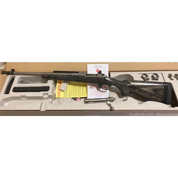 .308 Win. M77 Gunsite Scout Ruger / Sturm, & Co. Win LEFT HANDED Matte Stainless 18" 06821 6821 NEW 736676068210 18 inch " barrel