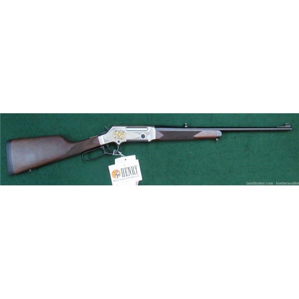 .243 Win. Henry Repeating Arms Long Ranger Wildlife Engraved Antelope Win 24K Gold H014WL New 619835300140 H014WL-243 20 inch " barrel
