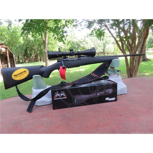 6.5 Creedmoor Mossberg Patriot Creed. Sig/Sauer 3-12x44mm. Awesome duo + Extra's 22 inch " barrel 27909