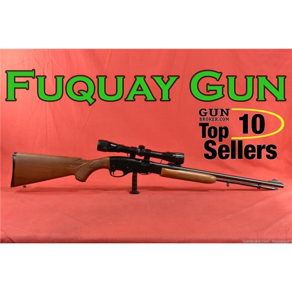 Remington Model 572 Fieldmaster Slide Action 21" .22 S/L/LR +Bushnell Scope T66794 NO BOX 21 inch " barrel