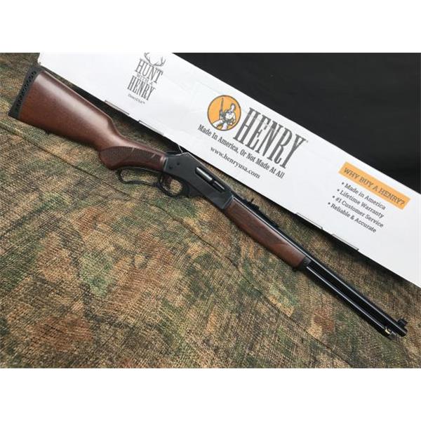 45-70 GOVT Henry Repeating Arms .45-70 Lever Action Rifle Government 18.43" Round Barrel 4 Rounds Walnut Stock and Forend Steel Receiver Blued H010 619835100009