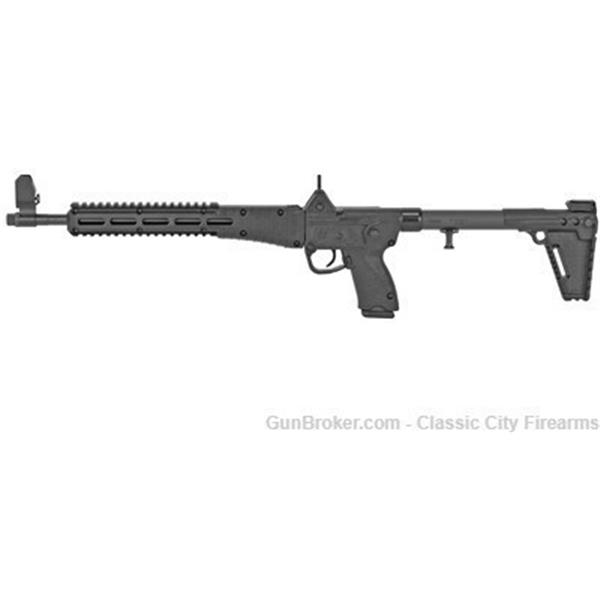 9mm Luger Keltec Sub2K Sub 2000 Glock 17 Mags Black Gen 2 Folding Rifle 16 inch " barrel