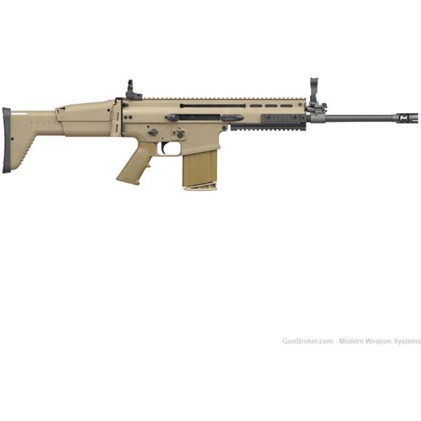 .308 Win. SCAR 17S NRCH FN America / Herstal FDE TAN WIN 308 16" FNH 17 845737013578 985412 98541-2