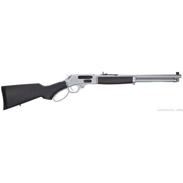 .45-70 GOVT All-Weather Henry Repeating Arms NIB Lever Side Gate All Weather 45-70 Govt 18.4" H010GAW Hard Chrome 18 inch " barrel