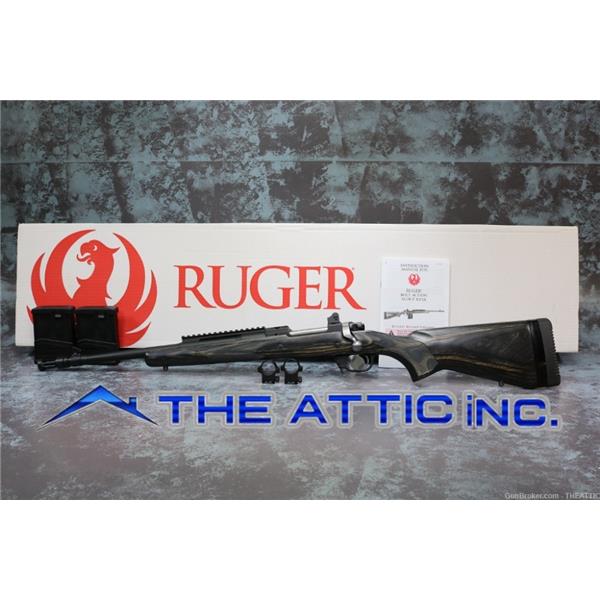 .308 Win. M77 Gunsite Scout Ruger / Sturm, & Co. RUGER HAWKEYE SCOUT 308 LEFT HAND NEW IN BOX 06814 GUNSITE