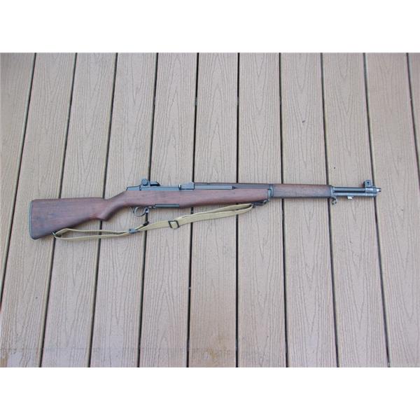 .30-06 Springfield Armory M1 Garand 30-06 Military Rifle REAL NICE SHAPE $1START 24 inch " barrel