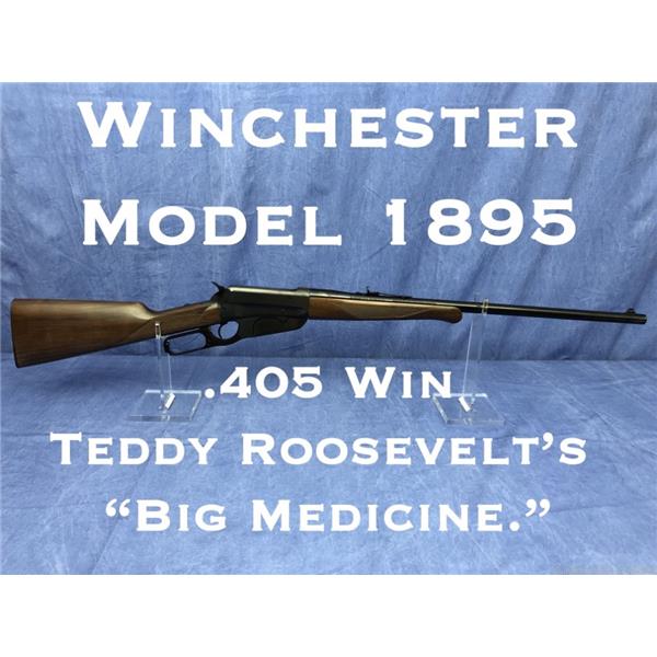 .405 Win. Winchester Model 1895 Lever Action Rifle; Original Caliber. 24 inch " barrel
