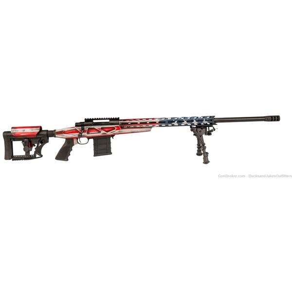 6.5 Creedmoor M1500 American Flag Chassis Howa APC Rifle 6.5Creedmoor FLAG Cerakote 24" 10+1 HCRA72503USA 682146210798 17079005 24 inch " barrel