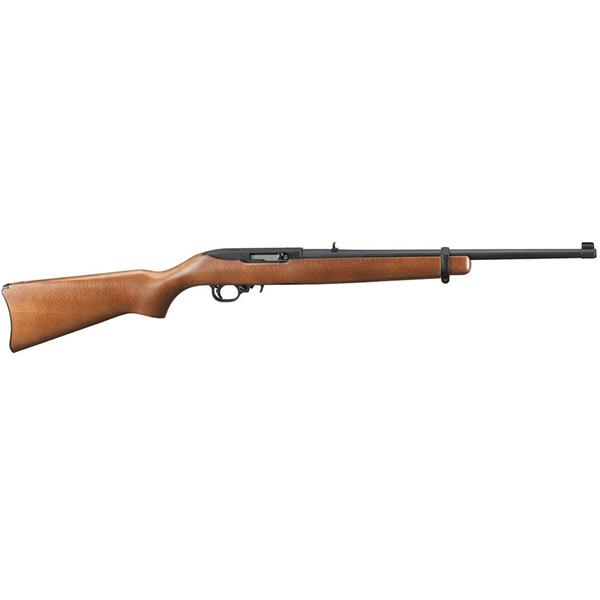 Ruger / Sturm, & Co. 1103 10/22 Carbine 22 LR 10+1 18.50" Satin Black Hardwood Right Hand 736676011032