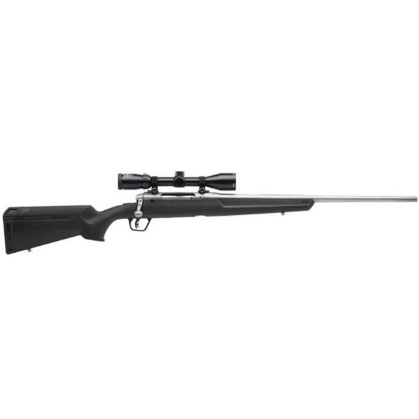 Savage, Axis II XP, Bolt Action, 30-06 SPR, 22" Stainless Steel Barrel, 4 Rounds, Black Synthetic Stock, With Bushnell Banner 3-9x40mm Scope 011356571090