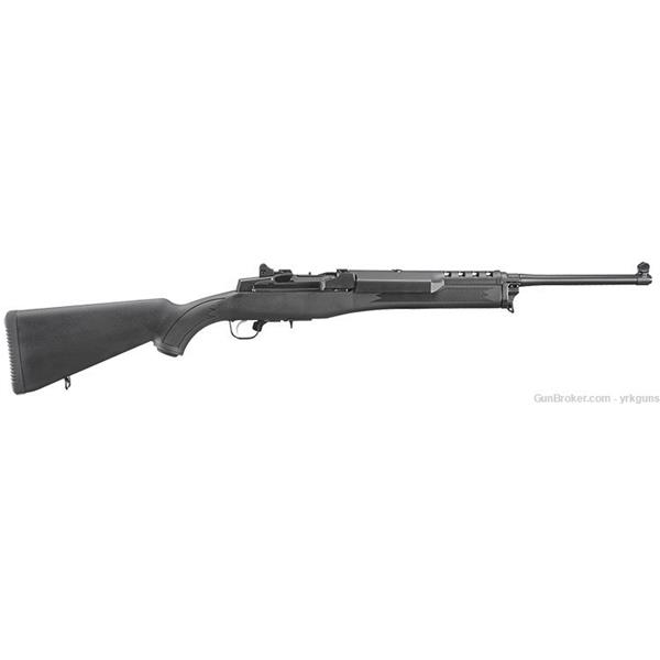 5.56mm NATO (.223 Rem.) Ruger / Sturm, & Co. Mini-14 Ranch 5.56NATO 5rd Black Synthetic Rifle NEW 5855 18 inch " barrel