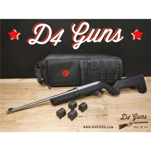 Ruger 10/22 Takedown - .22 LR W/ 4 Mags & Softcase Magpul Stock
