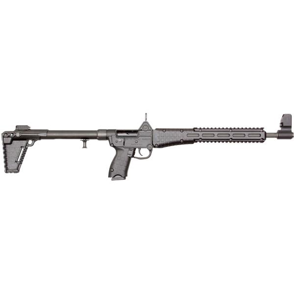 SUB2000 Kel Tec Kel-Tec Sub-2000 9mm Luger 16.25" 17+1 Black Adjustable 640832004182 SUB2K9GLK17BBLKHC
