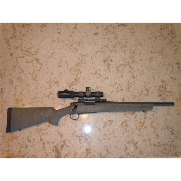 .300 AAC Blackout (7.62x35mm) Remington 700 SPS Tactical, Blk 16 inch " barrel