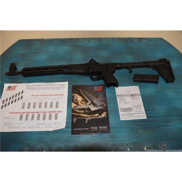 .40 S&W KelTec Kel-Tec Sub 2000 cal with 2 Glock magazines 12 & 22 round New In Box