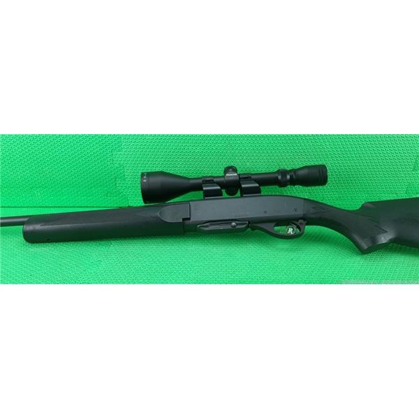 .243 Win. Remington 7400 in 243 Win Born 1998 Matte Black Synthetic + Simmons Scope