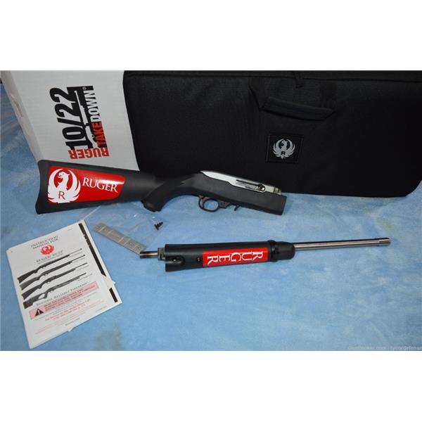 .22 LR 10/22 Takedown Ruger / Sturm, & Co. Stainless Rifle 22LR 10RD 11100