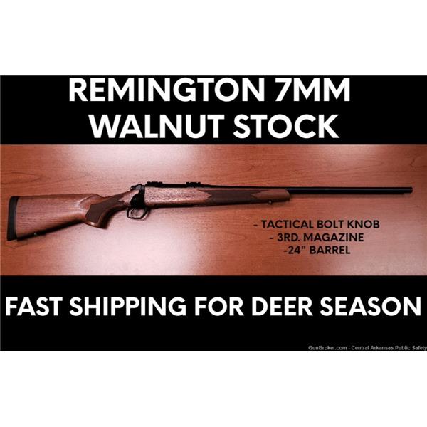 7mm Rem. Mag. 783 Remington Bolt Action - Walnut Stock- Fast Shipping for Deer Season