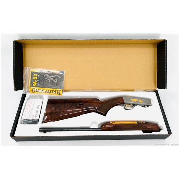 Other Model .22 LR Browning SA-22 Grade VI 10 RD 22LR 19.3" Rifle Satin Gray UNFIRED 023614824848 19 inch " barrel SA GR-VI Gn S 22lr
