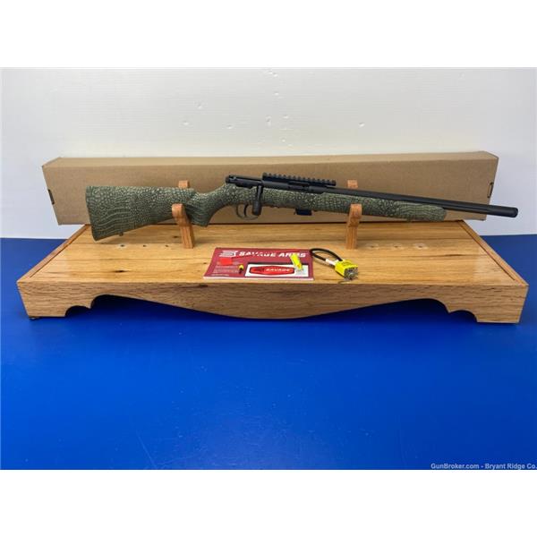 .22 LR Savage Mark II FV-SR Gator .22LR Black 16.5" *GATOR SKIN CAMO* GG