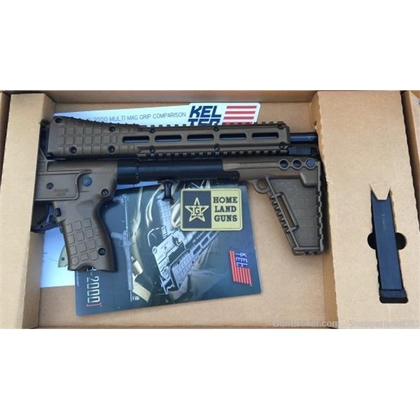 9mm Luger SUB-2000 KelTec Kel-Tec Distributor Exclusive Burnt Bronze G17 Glock 17 SUB2000 NO RESERVE